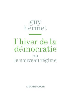 cover image of L'hiver de la démocratie